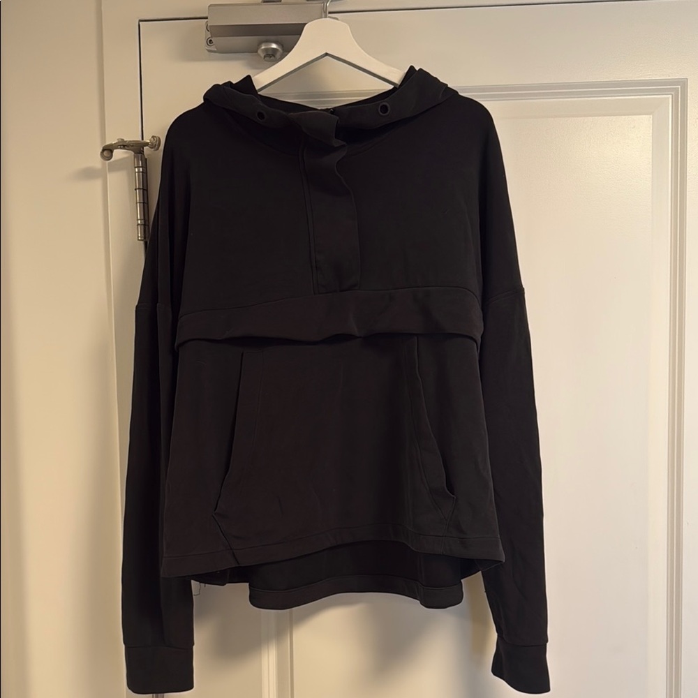 Women's Black Hoodie Sweater